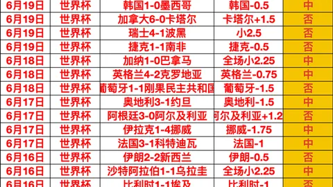 世界杯专刊独家赛事解读：比分揭晓，胜负细节全解析